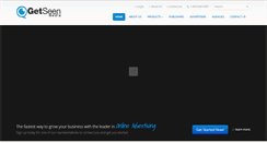 Desktop Screenshot of getseenmedia.com