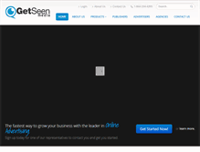 Tablet Screenshot of getseenmedia.com